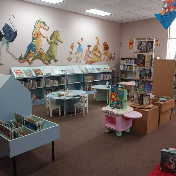 Children's library interior, Weltevredenpark Public Library, South Africa (Gwyneth Perry, CC0)