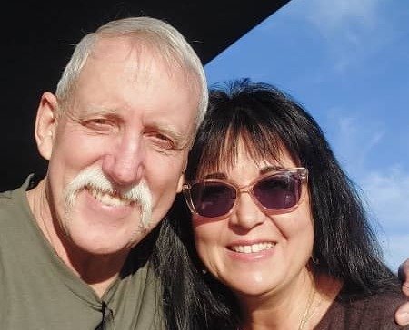Gary and Natalie Lord, visiting from the Rotary Club of Gaborone